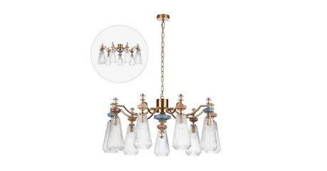 Подвесная люстра Odeon Light Modern Terra 5414/9