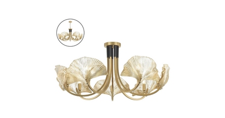 Подвесная люстра Odeon Light Ventaglio 4870/7