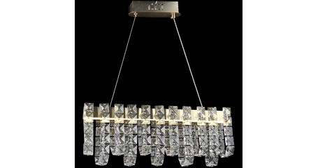 Подвесная люстра Reluce 02600-0.4-40W LED COP+CH