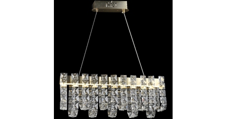 Подвесная люстра Reluce 02600-0.4-40W LED COP+CH