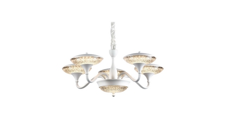 Подвесная светодиодная люстра Arte Lamp A5168LM-5WH