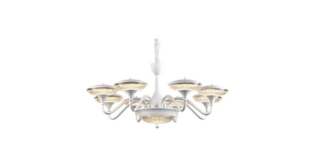 Подвесная светодиодная люстра Arte Lamp A5168LM-8WH