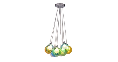 Подвесная светодиодная люстра Arte Lamp Pallone A3026SP-9CC