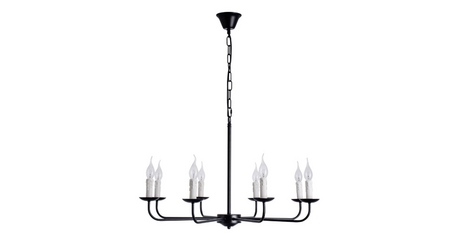 Подвесной светильник ARTE Lamp A1857LM-8BK