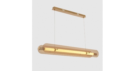 Подвесной светильник Crystal Lux AMARILLO SP70W LED BRASS