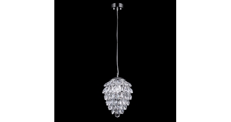 Подвесной светильник Crystal Lux Charme CHARME SP2 CHROME/TRANSPARENT