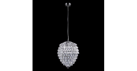 Подвесной светильник Crystal Lux Charme CHARME SP6 CHROME/TRANSPARENT