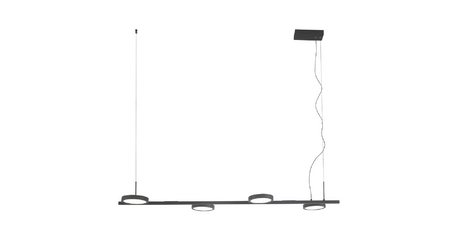 Подвесной светильник Crystal Lux CLT 027C4 L1000 BL