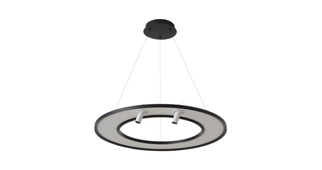 Подвесной светильник Crystal Lux CONTOUR SP50W LED BLACK