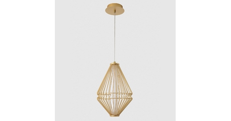 Подвесной светильник Crystal Lux CUADRA SP18W LED GOLD