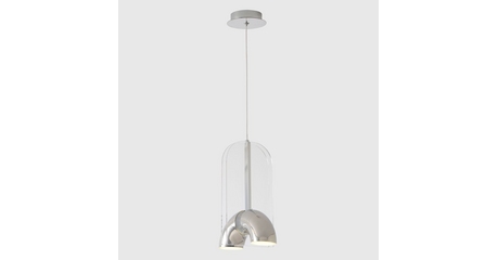 Подвесной светильник Crystal Lux ELEMENT SP12W LED CHROME