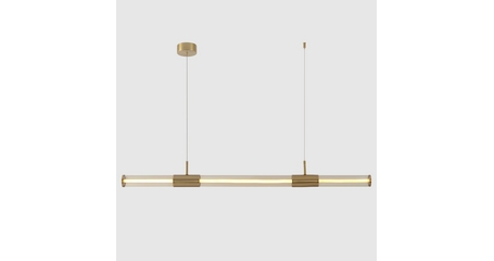 Подвесной светильник Crystal Lux LINEUP SP24W LED BRASS