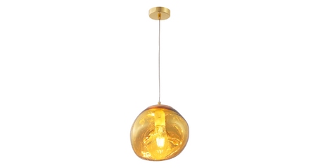 Подвесной светильник Crystal Lux MALAGA SP1 D200 GOLD