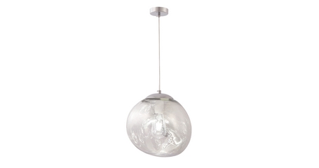 Подвесной светильник Crystal Lux MALAGA SP1 D280 CHROME
