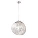 Подвесной светильник Crystal Lux MALAGA SP1 D280 CHROME