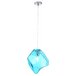 Подвесной светильник Crystal Lux NUESTRO SP1 CHROME/BLUE