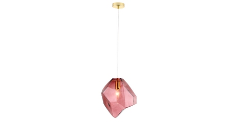 Подвесной светильник Crystal Lux NUESTRO SP1 GOLD/PINK