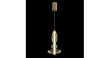 Подвесной светильник Crystal Lux QUASAR SP10W LED AMBER