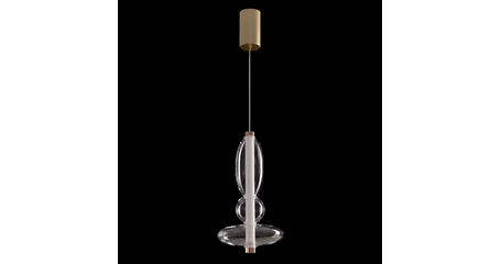 Подвесной светильник Crystal Lux QUASAR SP10W LED TRANSPARENT