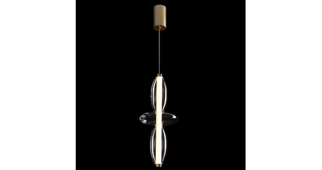 Подвесной светильник Crystal Lux QUASAR SP14W LED TRANSPARENT