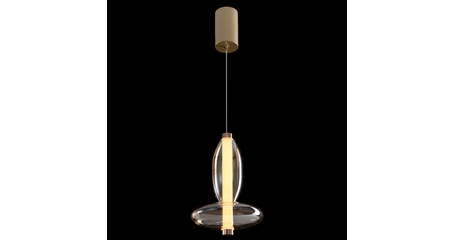 Подвесной светильник Crystal Lux QUASAR SP7W LED AMBER