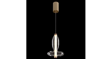 Подвесной светильник Crystal Lux QUASAR SP7W LED TRANSPARENT