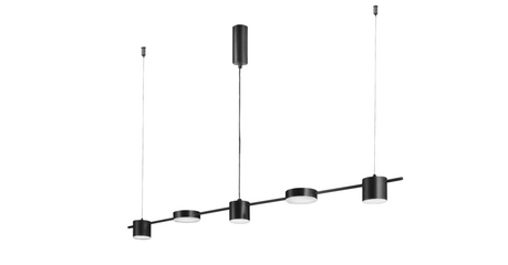 Подвесной светильник Crystal Lux Tristan TRISTAN SP5 L1200 BLACK