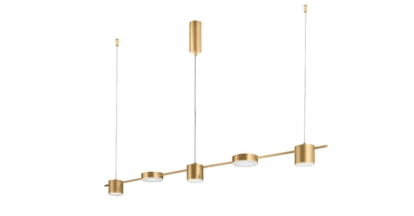 Подвесной светильник Crystal Lux Tristan TRISTAN SP5 L1200 GOLD