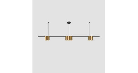 Подвесной светильник Denkirs Orbit DK4063-BK+SG