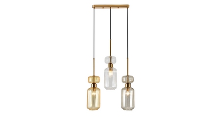 Подвесной светильник Escada Gloss 1141/3S BG/CL/AM