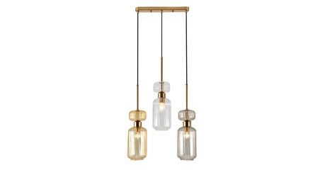 Подвесной светильник Escada Gloss 1141/3S BG/CL/AM
