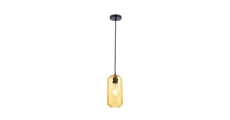 Подвесной светильник Escada Rise 10177/1S Black/Yellow