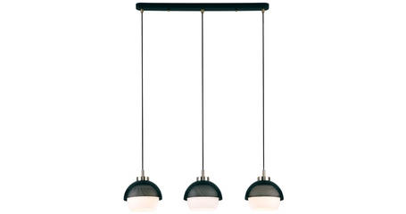 Подвесной светильник Eurosvet 50106/3 античная бронза/черный