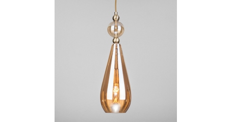 Подвесной светильник Eurosvet 50202/1 янтарный