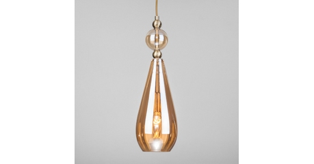 Подвесной светильник Eurosvet 50202/1 янтарный