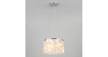 Подвесной светильник Eurosvet 60005/3 хром/перламутр