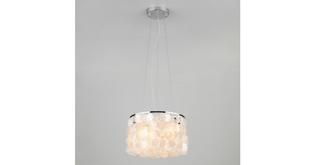 Подвесной светильник Eurosvet 60005/3 хром/перламутр