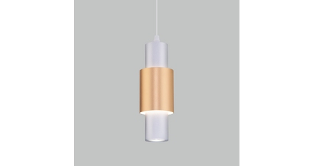 Подвесной светильник Eurosvet Bento 50204/1 LED матовое серебро/матовое золото