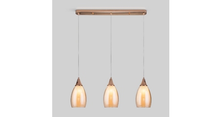 Подвесной светильник Eurosvet Cosmic 50285/3 золото