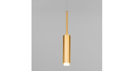 Подвесной светильник Eurosvet Dante 50203/1 LED матовое золото