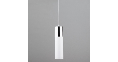 Подвесной светильник Eurosvet Double Topper 50135/1 LED хром/белый