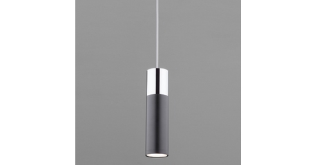 Подвесной светильник Eurosvet Double Topper 50135/1 LED хром/черный