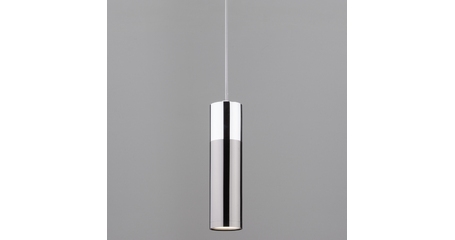 Подвесной светильник Eurosvet Double Topper 50135/1 LED хром/черный жемчуг