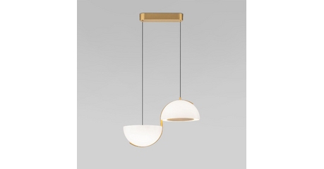 Подвесной светильник Eurosvet Emisfero 50083/2 LED золото a069299