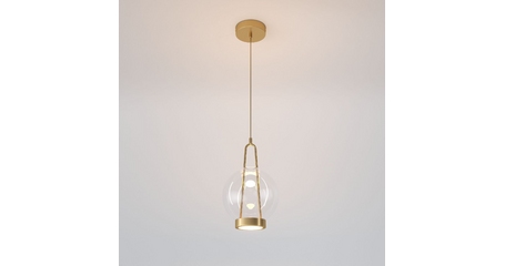 Подвесной светильник Eurosvet Frasco 50267/1 LED латунь a069344