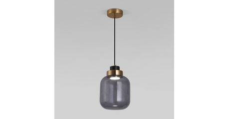 Подвесной светильник Eurosvet Jeffry 50240/1 LED дымчатый a060673