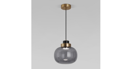 Подвесной светильник Eurosvet Jeffry 50241/1 LED дымчатый a060674