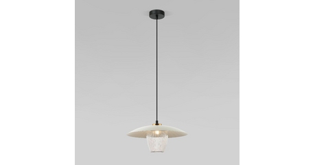 Подвесной светильник Eurosvet Kamari 50259/1 белый/прозрачный a064948