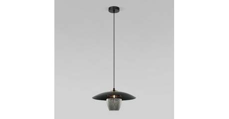 Подвесной светильник Eurosvet Kamari 50259/1 черный/дымчатый a064946