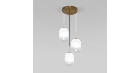 Подвесной светильник Eurosvet Loona 60161/3 латунь a065613